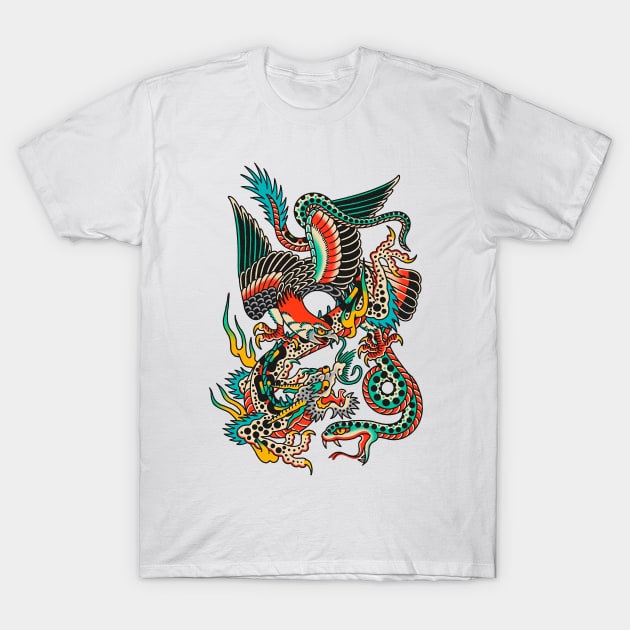 Fly Together T-Shirt by Lenny Animals Arts